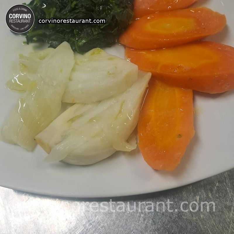 Cooked seasonal vegetables Cooked seasonal vegetables
