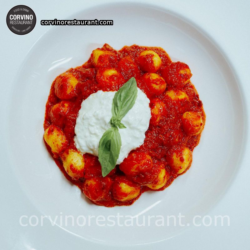Gnocchetto calabrese nduja e stracciatella