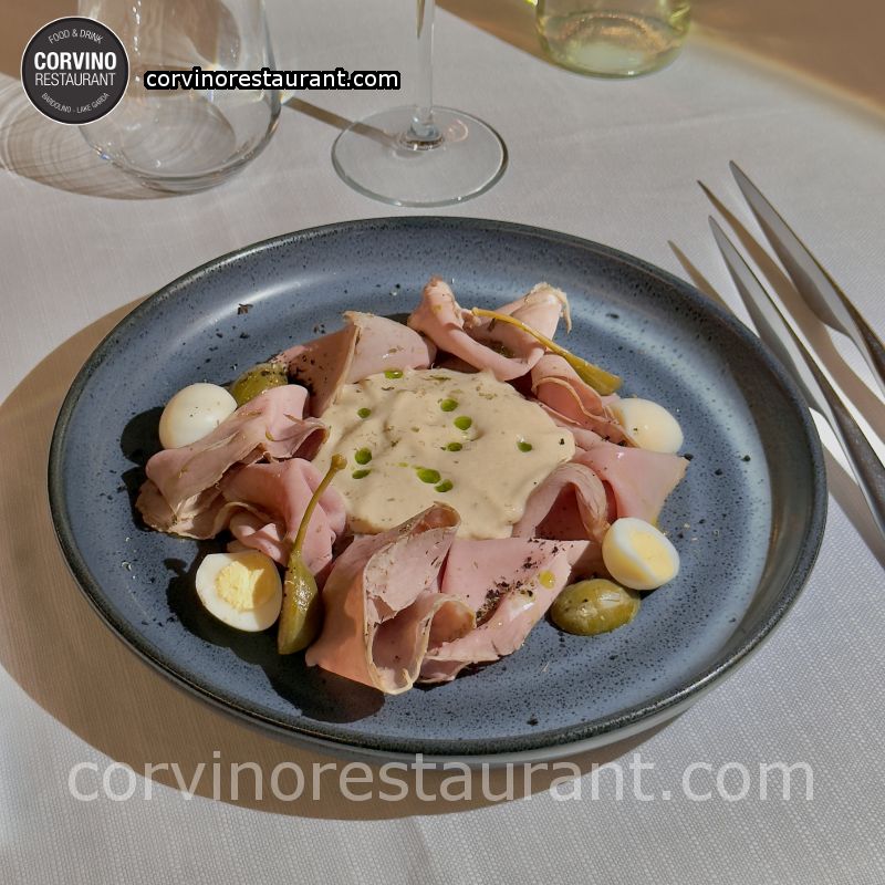Cold veal with tuna sauce Cold veal with tuna sauce