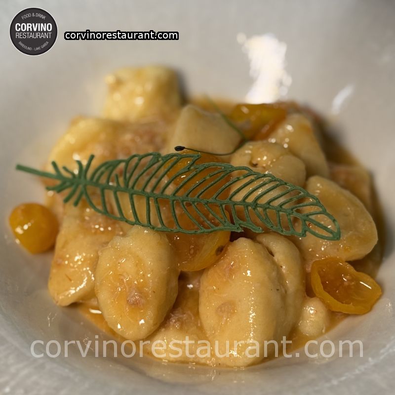 Gnocchi with crab and cherry tomatoes Gnocchi with crab and cherry tomatoes